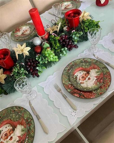 Enfeites De Natal Para Mesa Passo A Passo Ideias Encantadoras