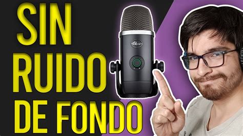 Como Quitar Ruido De Microfono Obs YouTube