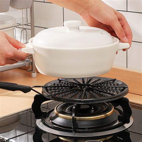 Gas Stove Heat Conduction Diffuser Kitchen Stove Top Flame Reducer Plate