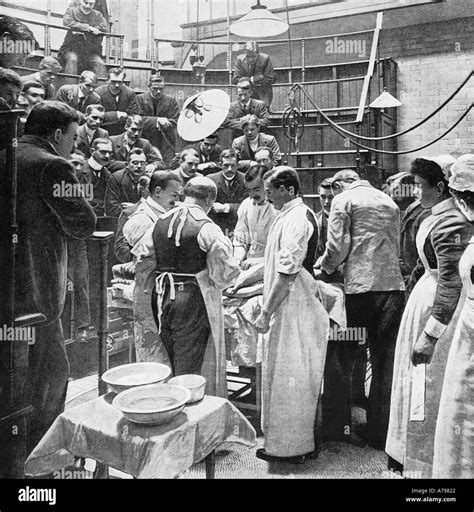 Operating theatre 1904 Stock Photo - Alamy