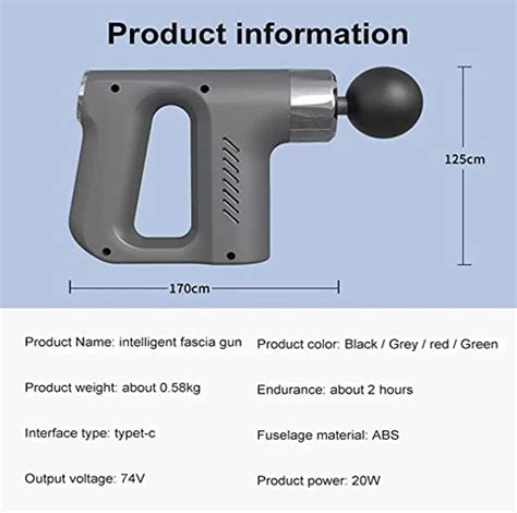 Fascial Gun Muscle Massager Kh 740 Startech Store