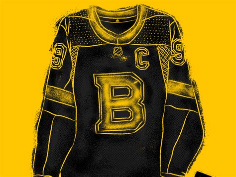 Boston Bruins Alternate Jersey by CAVY on Dribbble