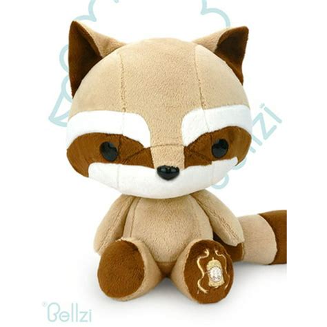 Bellzi® Brown Raccoon Stuffed Animal Plush Toy Tanuki