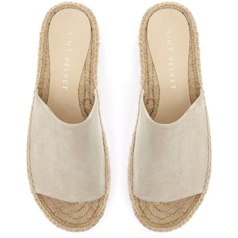 Mint Velvet Beth Espadrille Slider Sandals 78 Liked On Polyvore