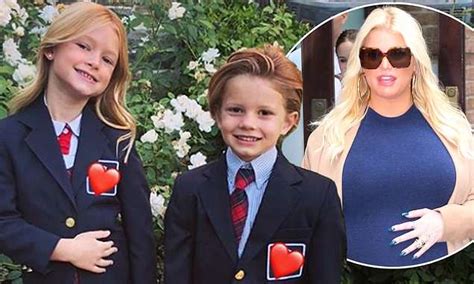 Jessica Simpson Shares Snap Of Daughter Maxwell And Son Ace Dressed In