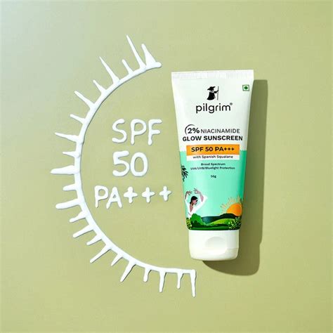 Pilgrim Niacinamide Glow Sunscreen Spf Pa G Jeevee