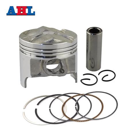 Motorcycle Engine Parts Cylinder Bore Size Mm Pistons Rings