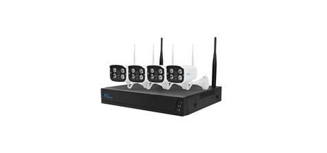 NGTECO NG 400 Wi Fi NVR Kit con disco duro Sistema de cámara IP HD de 4