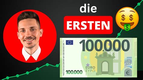 Wie Du Deine Ersten 100 000 Aufbaust YouTube