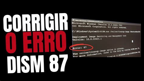 Maneiras De Corrigir O Erro Dism No Windows Youtube