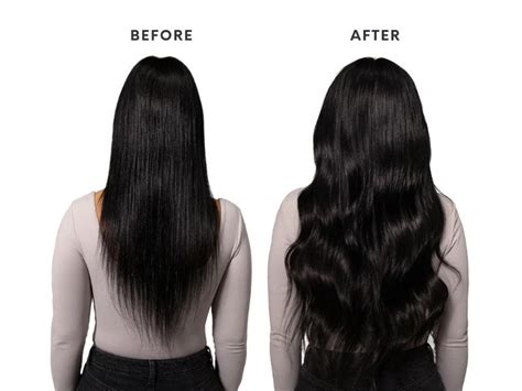 Weft Hair Extensions Before And After