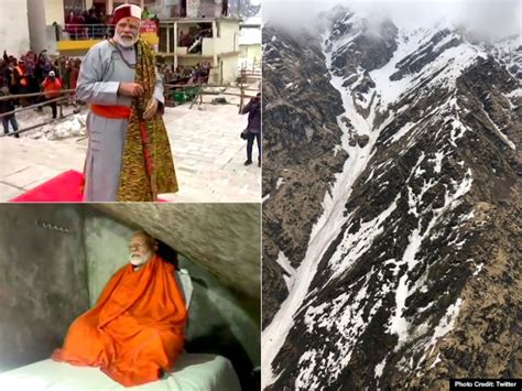 Pm Narendra Modi Meditates At Holy Cave Kedarnath Shrine In Uttarakhand