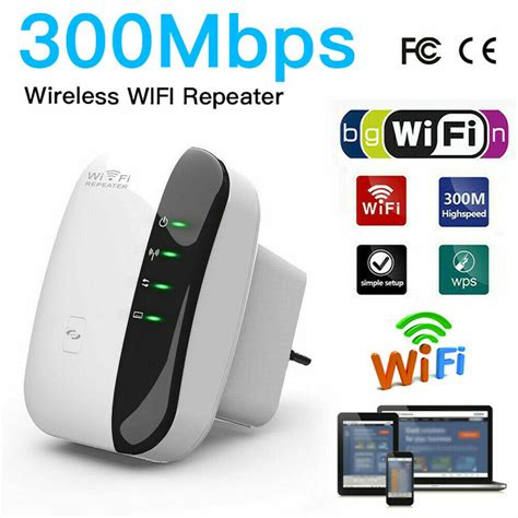 300Mbps Wifi Repeater Wireless N 802 11 AP Router Extender Signal