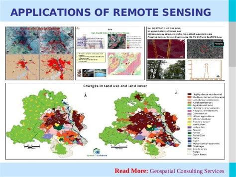 APPLICATIONS OF REMOTE SENSING