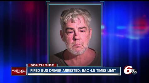 Fired Bus Driver Arrested With Blood Alcohol Content At 45 Times Legal