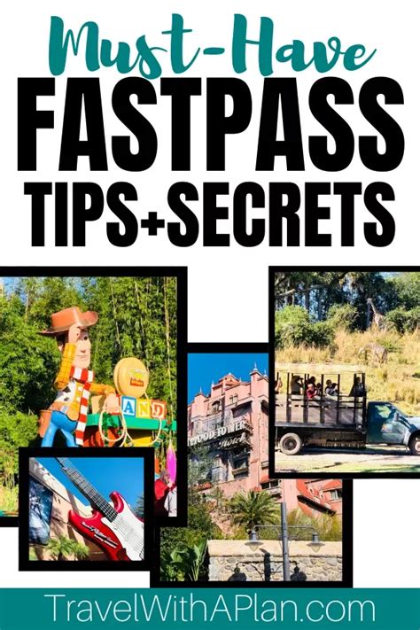 Best Disney Fastpass Secrets To Help Skip The Lines Travel With A Plan Disney World Parks