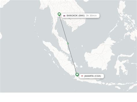 Direct Non Stop Flights From Jakarta To Bangkok Schedules