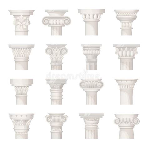 Indian Temple Pillars Stock Illustrations – 160 Indian Temple Pillars ...