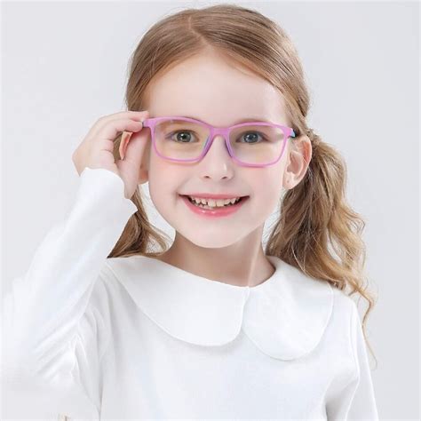 Blue Light Blocking Computer Screen Reading Glasses for Kids [3-9 ...