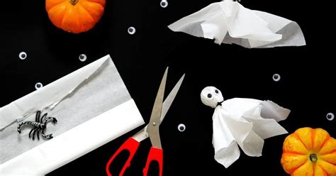 Duszki Z Papieru Na Halloween Jak Zrobi Straszne Ozdoby