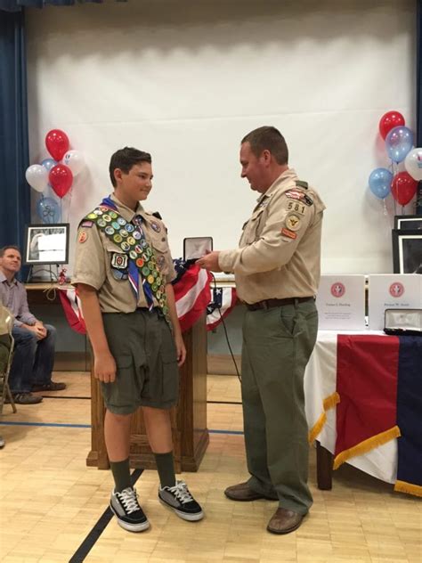 Boy Scout Earns The Most Merit Badges And Learns Life Lessons Along The Way