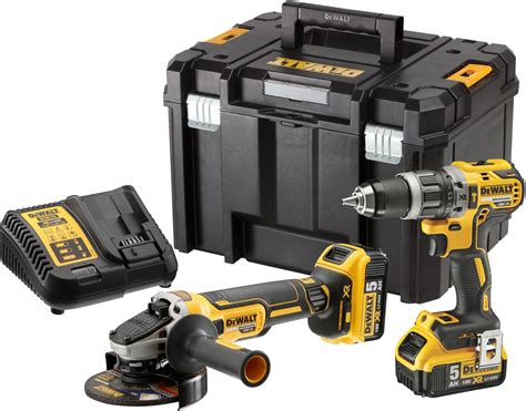 Dewalt Dck P T Qw Kit Outils Xr V Ah Li Ion Brushless