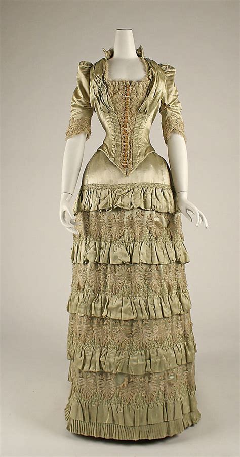 Old Rags Evening Dress 1881 82 France The Met Museum