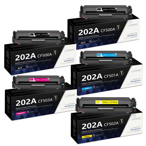 Pack Bk C M Y A Cf A Cf A Cf A Cf A Toner Cartridge