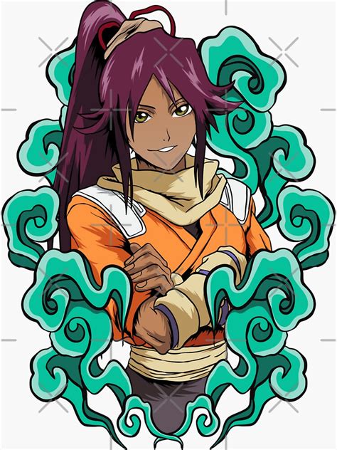 Arts Bleach Yoruichi Shihoin Sticker For Sale By Erhardschmit Redbubble