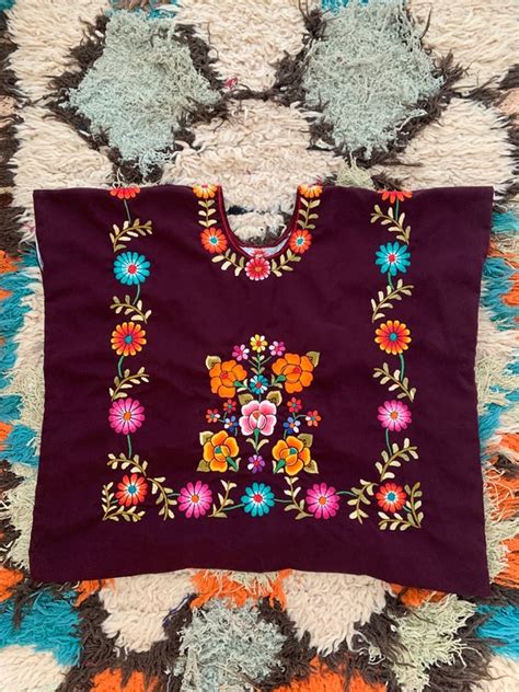 Hand Embroidered Floral Gem