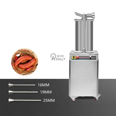 Food Grade Stainless Steel L Capacity Automatic Sausage Stuffer