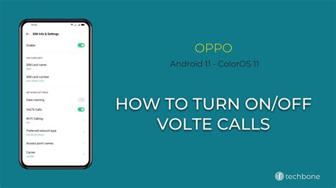 How To Turn On Off VoLTE Calls Oppo Android 11 ColorOS 11 YouTube