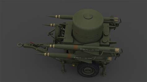 3D rapier missile launcher - TurboSquid 1435433