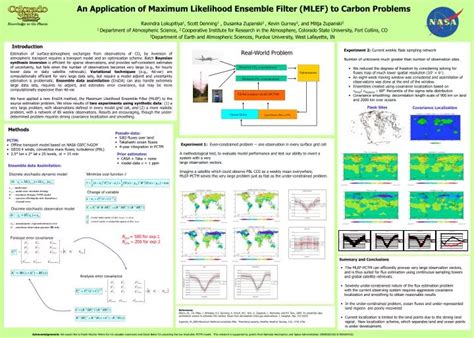 Ppt An Application Of Maximum Likelihood Ensemble Filter Mlef To