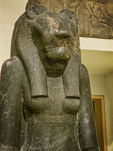 Statue Of Sekhmet From The Temple Of Mut In Karnak 18th Dynasty Reign