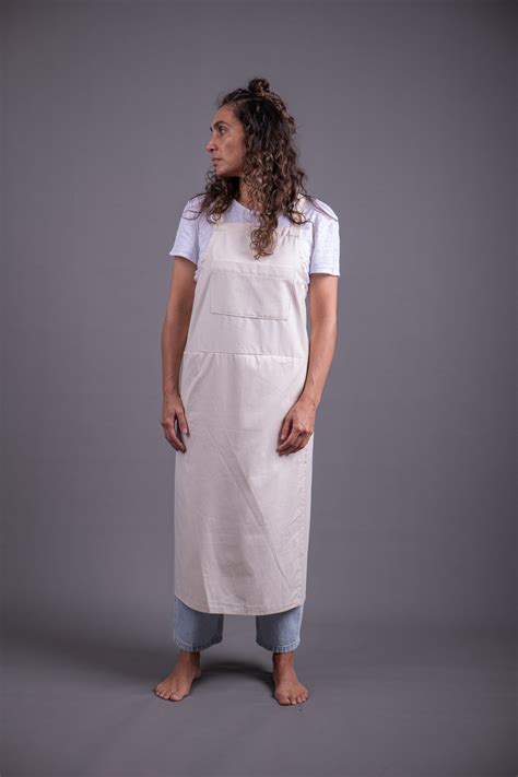 Potters Apron Nuetral Mud On My Hands