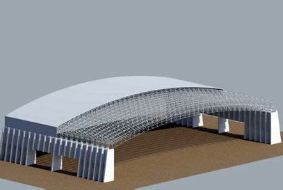 Prefab Aircraft Maintenance Hangar Warehouse Space Frame Aircraft