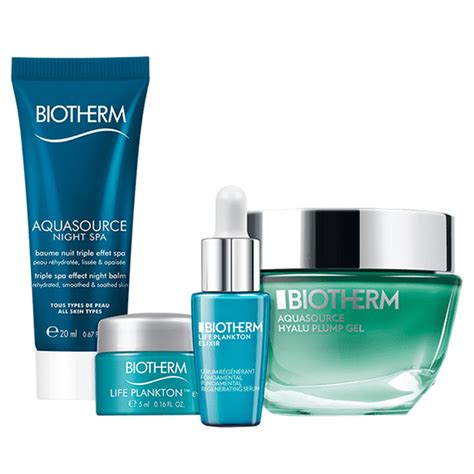 Biotherm Aquasource Hyalu Plump Gel Set Haar Shop Ch