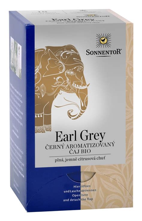 Čaj porcovaný Černý čaj Vybraný Earl Grey 27 g BIO SONNENTOR PROBIO