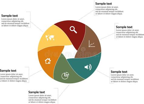 Hexagon Infographic Vector Illustratie Illustration Of Elementen 46264321