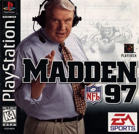 Madden NFL 97 (1996) PlayStation box cover art - MobyGames