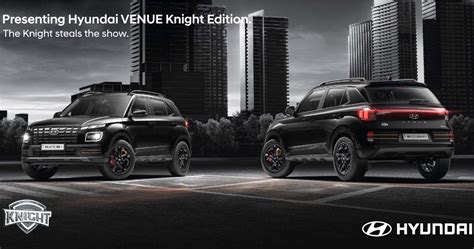 Hyundai Venue Knight Edition Launched At Rs Lakh