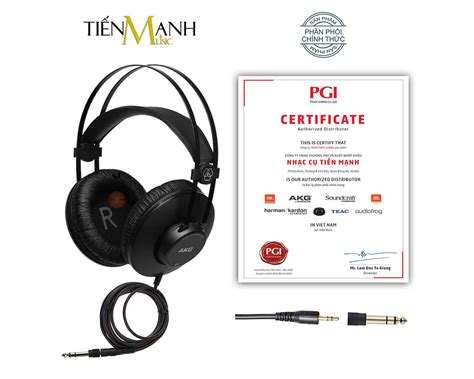 AKG K52 Tai Nghe Kiểm Âm tienmanhaudio