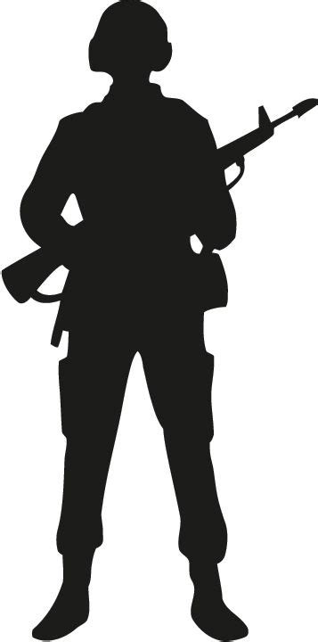 Soldier Outline Soldier Silhouette Soldier Drawing Silhouette