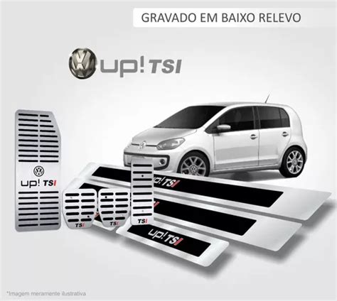 Soleira Pedaleira Descanso P A O Inox Vw Up Tsi Parcelamento Sem