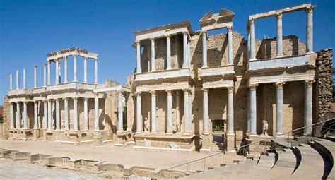 Teatro Romano De M Rida Explicado