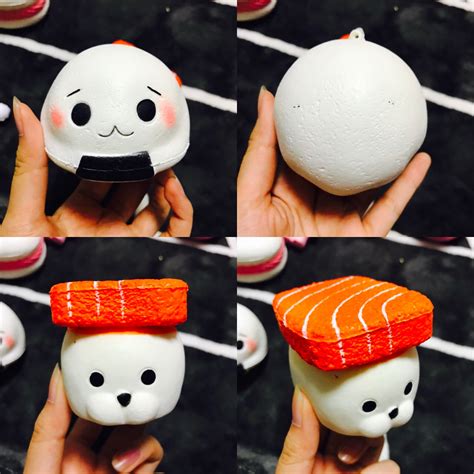 ~SquishyStuff~ | So SQUISHY!! Sushi And Onigiri Squishy!! | Online ...