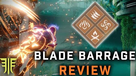 Destiny 2 Blade Barrage Review New Way Of A Thousand Cuts Skill