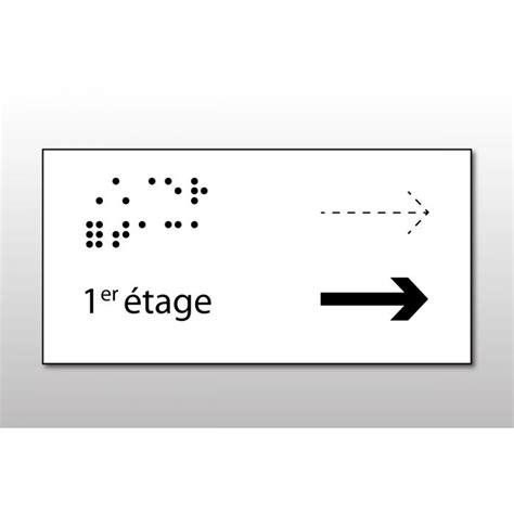 Manchon D Information Directionnelle En Braille Pour Main Courante