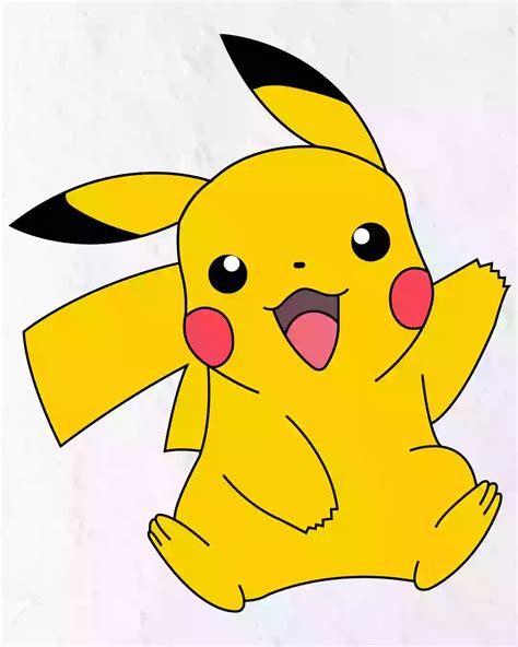 How To Draw Pikachu In Simple Steps Guide